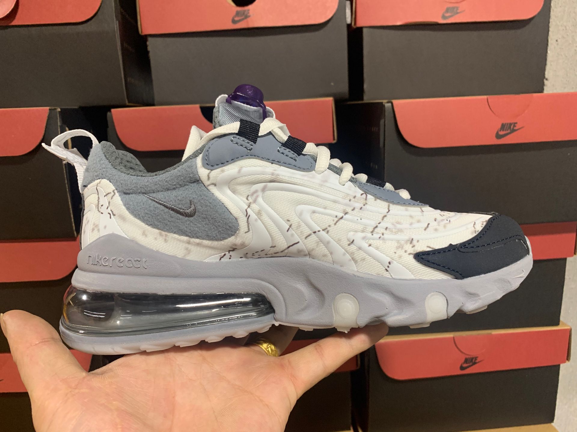 Nike Air Max 270 III White Grey Black Shoes